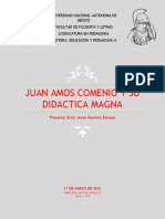 Juan Amos Comenio y Su Didactica Magna