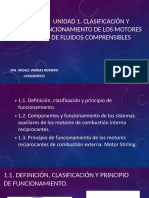 Unidad 1 CLASIFICACIÓN Y FUNCIONAMIENTOS DE LOS MOTRES DE FLUIDOS