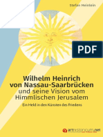 Wilhelm Heinrich Von Nassau-Saarbrücken: Und Seine Vision Vom Himmlischen Jerusalem