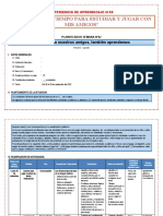 3° Grado - Planificador Del 26 Al 30 de Setiembre