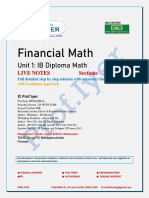 Live Notes Sequences - Financial Math