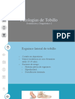 Tobillo - Patologías