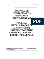 Manual de Operacion y Contingencia