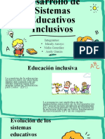 Desarrollo de Sistemas Educativos Inclusivos