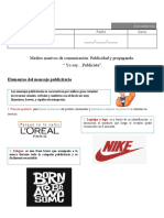 Guía didáctica. Primero medio. Medios masivos de comunicación