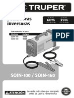 Soldadoras Inversoras: SOIN-100 / SOIN-160