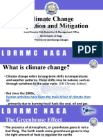 Climate Change Adaptation and Mitigation