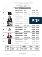 Resultados Finales Cepre Iii 2022