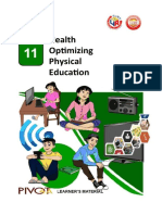 Grade 11 Health Optimizing Physical Education