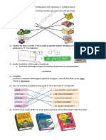 Cuestionario de Lengua y Literatura