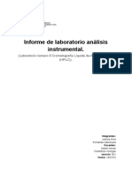 Análisis de cafeína en bebidas energéticas mediante HPLC