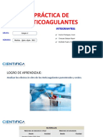 Práctica de Anticoagulantes 2022