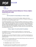 Emc Powerpath Ve For Vmware Sphere Install Reference