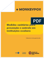 Medidas Sanitarias Escolas Monkeypox 25-08-2022