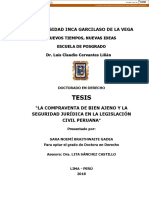 Tesis: Universidad Inca Garcilaso de La Vega