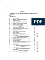 Formatos de Los Estados de Resultados