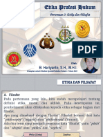 Etika Dan Profesi Hukum 3 Etika Dan Filsafat (Pak Hary) PDF