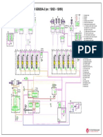 Hydraulic system diagram labels