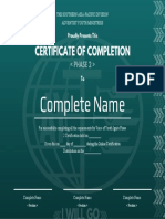 VOY Ignite Phase 2 Certificate Template