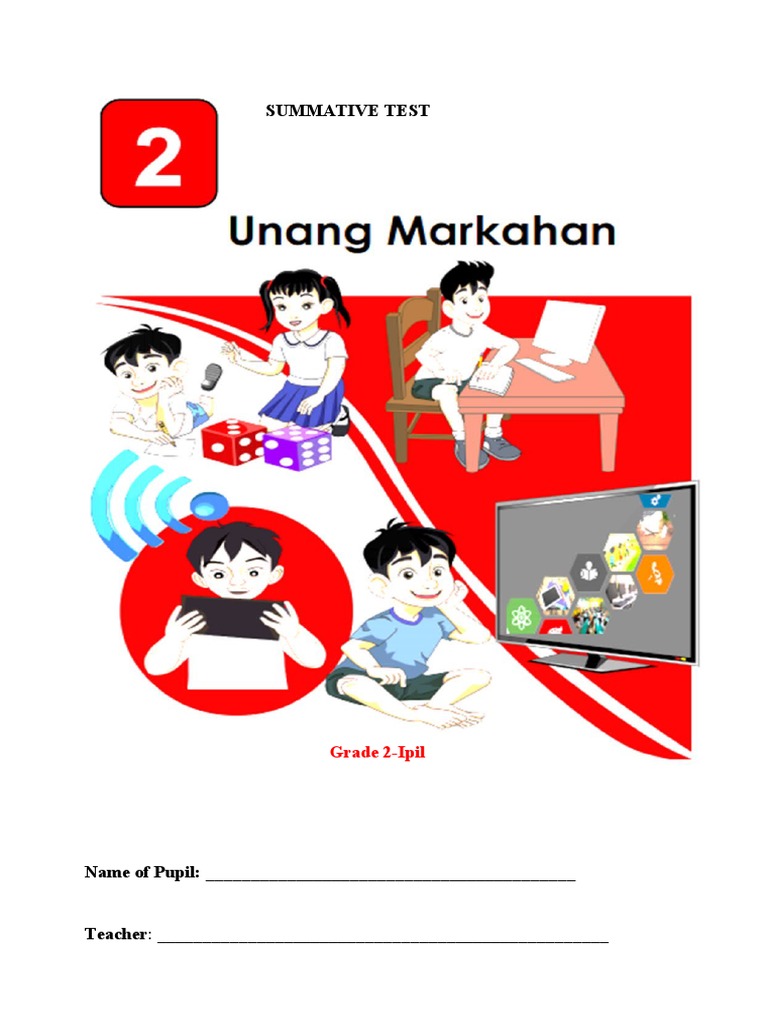 1st Summative Test All Subjects Pdf Linguistics Human Communication