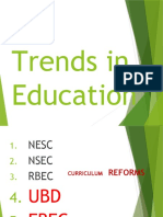 Trends in Education Mine For Lecture