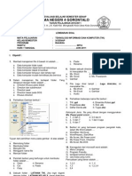 Evaluasi Belajar Semester Genap Tik X