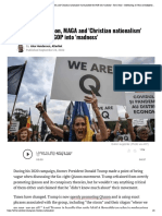 'QMaga' - How QAnon, MAGA and 'Christian Nationalism' Have Pushed The GOP Into 'Madness'