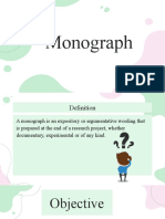 Monograph