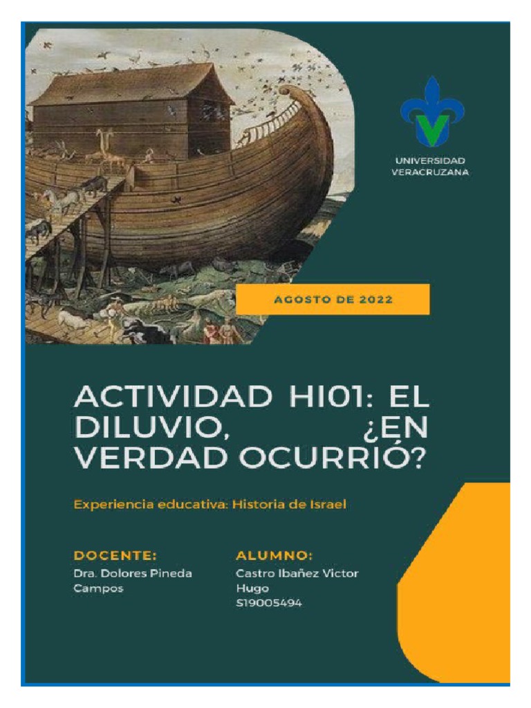 Mitos y realidades del diluvio universal | PDF | Mito de la inundación