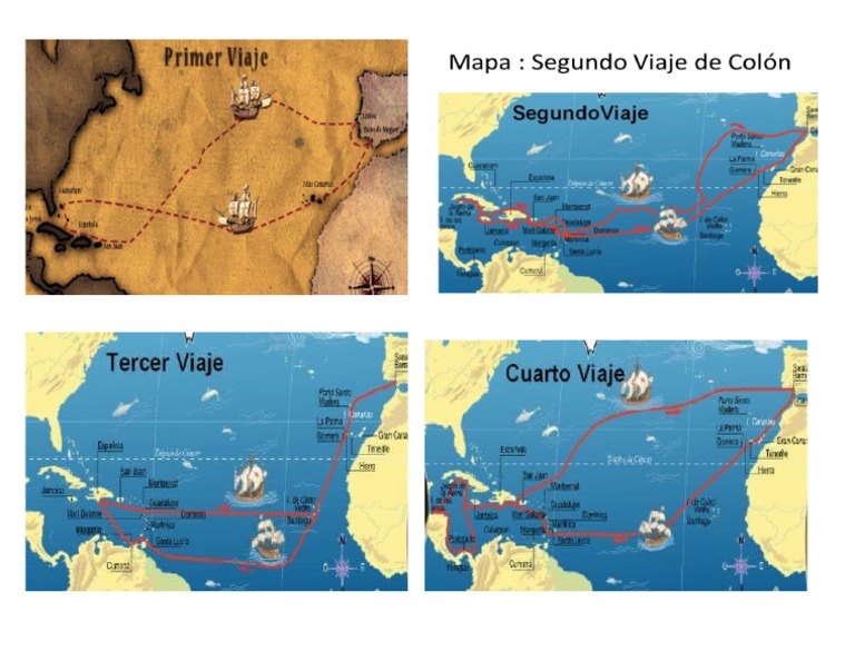 4 Viajes de Colon | PDF