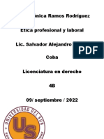 Etica Profesional y Laboral Tarea 1 Parcial 1