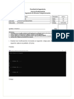 Evaluación Final