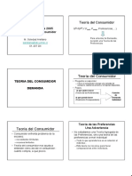 Teoría Del Consumidor Repaso