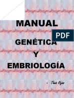 Manual Genética y Embriología - Thais Rojas