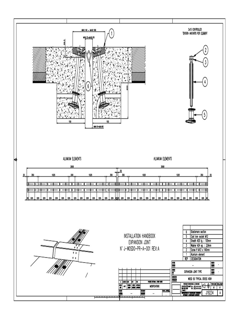 Wosd 50 (j19234 - A) - 0.Dwg 2-Element Metallique | PDF