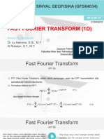 Fast Fourier Transform Revisi