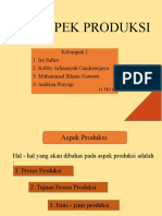 Tugas PKK Aspek Produksi Kel.1