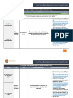 Dosificación SEGUNDO Grado Ciclo Escolar 2021-2022 - AB