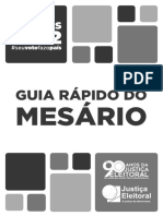 Guia rápido do mesário