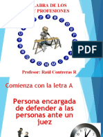 Pasapalabras Oficios y Profesiones