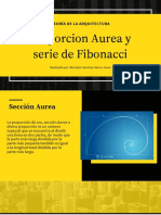Proporcion Aurea y Serie de Fibonacci