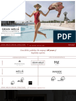 Gran Melia Hotels - Resorts - Brand Presentation