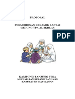 Proposal Tpa Keramik Lantai Gedung Al-Ikhlas