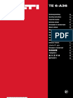 Operating Instruction TE 6 A36 AVR 03 JA Operating Instruction PUB 5071082 000
