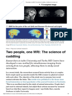Two People, One MRI - The Science of Cuddling