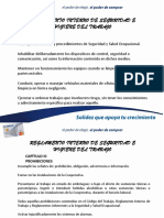 Reglamento Interno de Seguridad e Higiene Del Trabajo - Prohibiciones Faltas y Sanciones