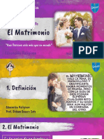 EL MATRIMONIO Para Trabajar Convierte a PDF