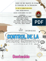 Control de La Calidad Educativa