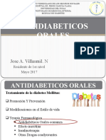 Antidiabeticos Orales: Jose A. Villasmil. N