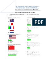 Soal PH Dan Kunci Jawaban Kelas 4 Unit 1-3 2022.